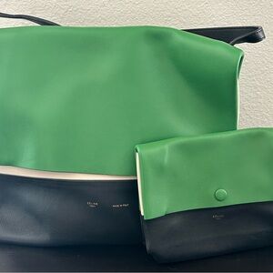 Celine All Soft Shoulder Bag with Pouch